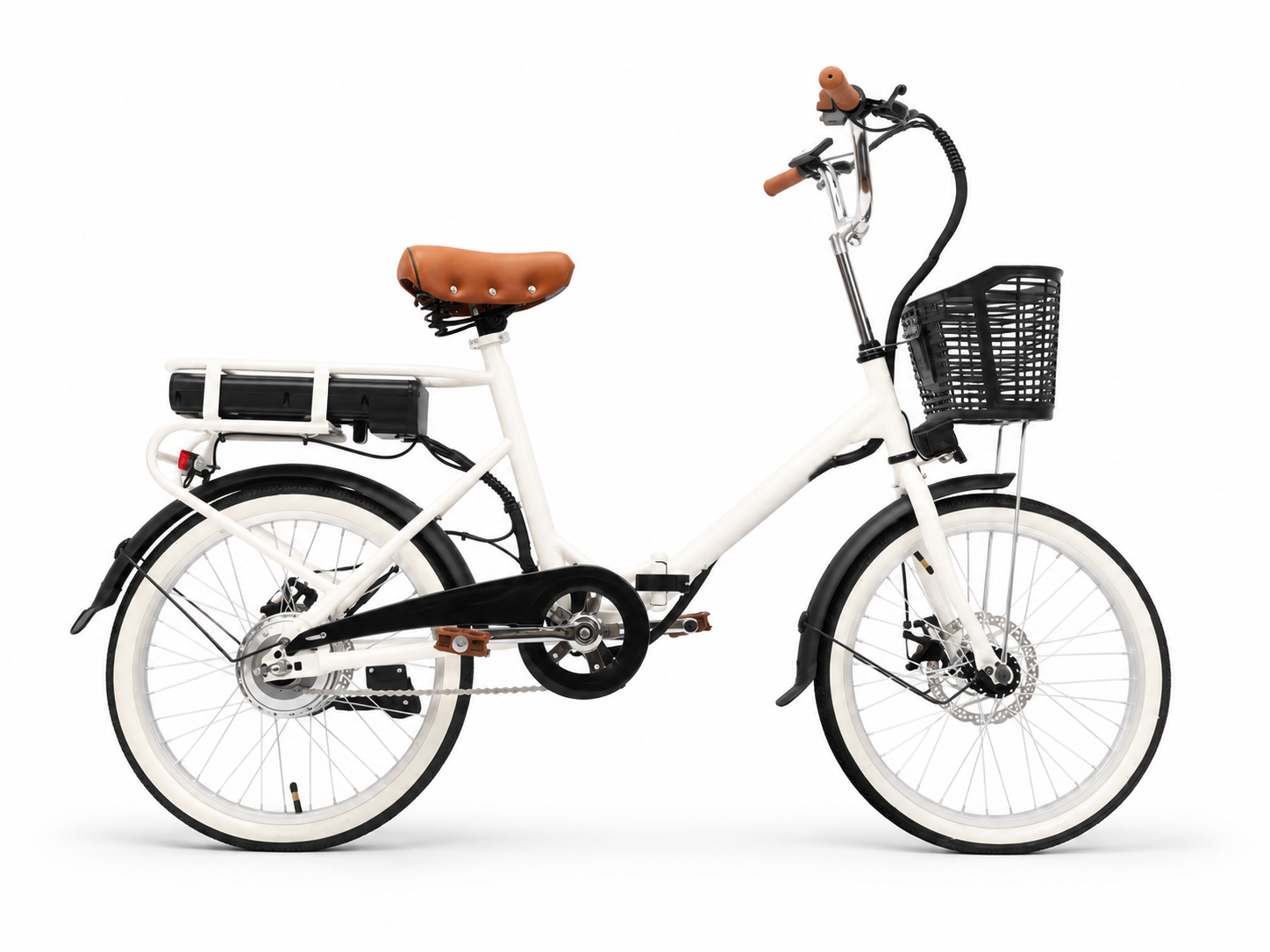 Ripwheat C1 電動アシスト自転車 反対側 斜め 白背景