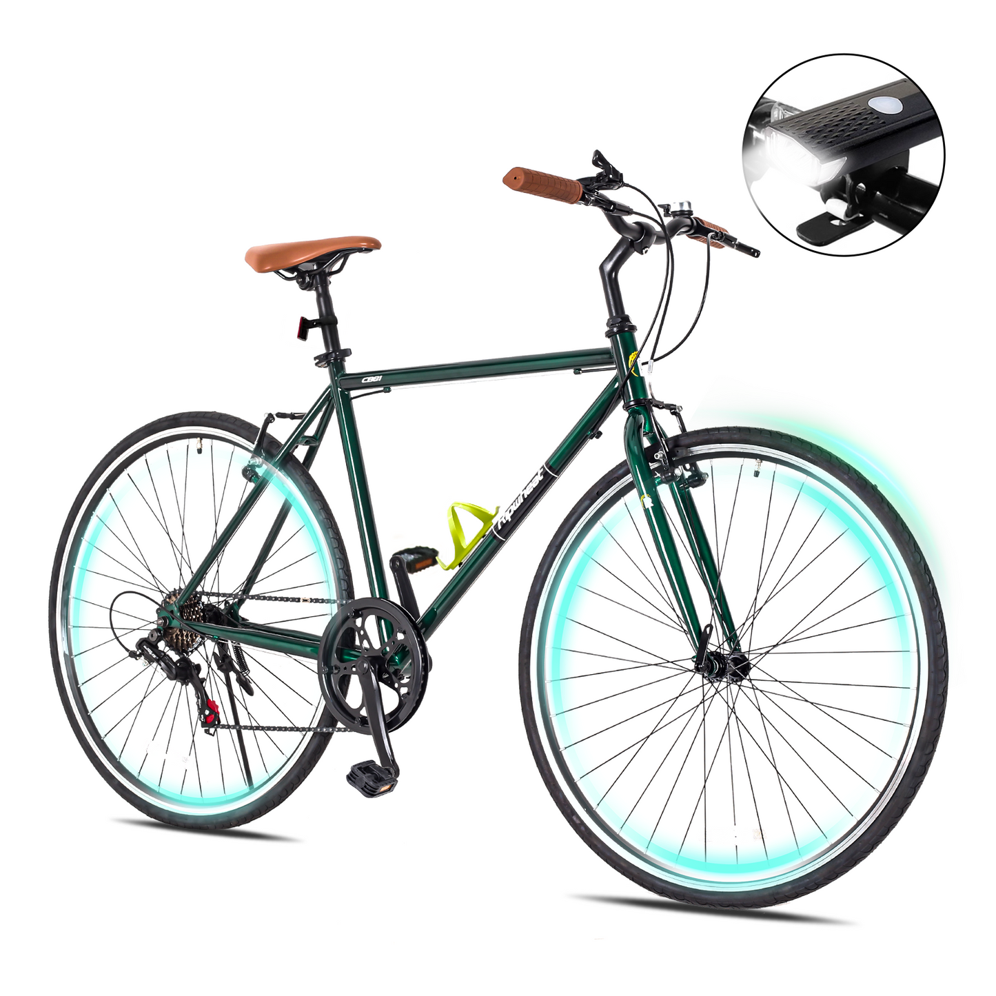 700x28C クロスバイク 初心者向け 適応身長155cm以上 Ripwheat CB01