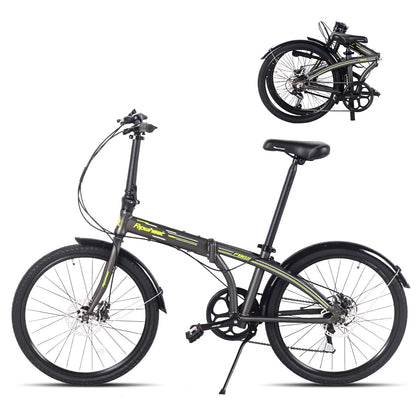 24インチ 折りたたみ自転車 アルミニウム合金 Ripwheat FB03