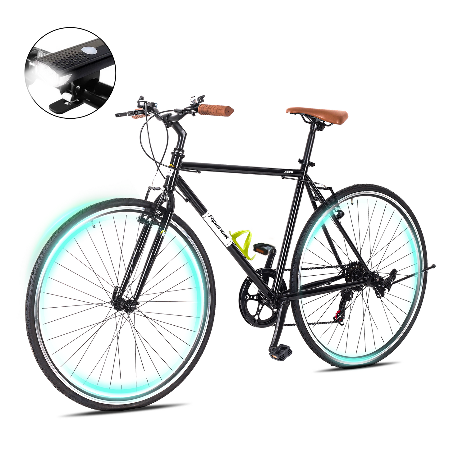 700x28C クロスバイク 初心者向け 適応身長155cm以上 Ripwheat CB01