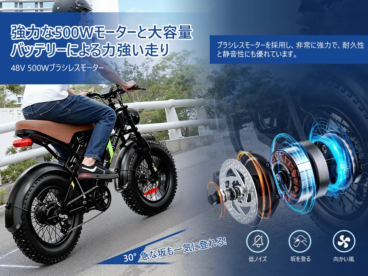 16インチマウンテンクロス電動自転車Ripwheat EMB02 – Ripwheat Bike