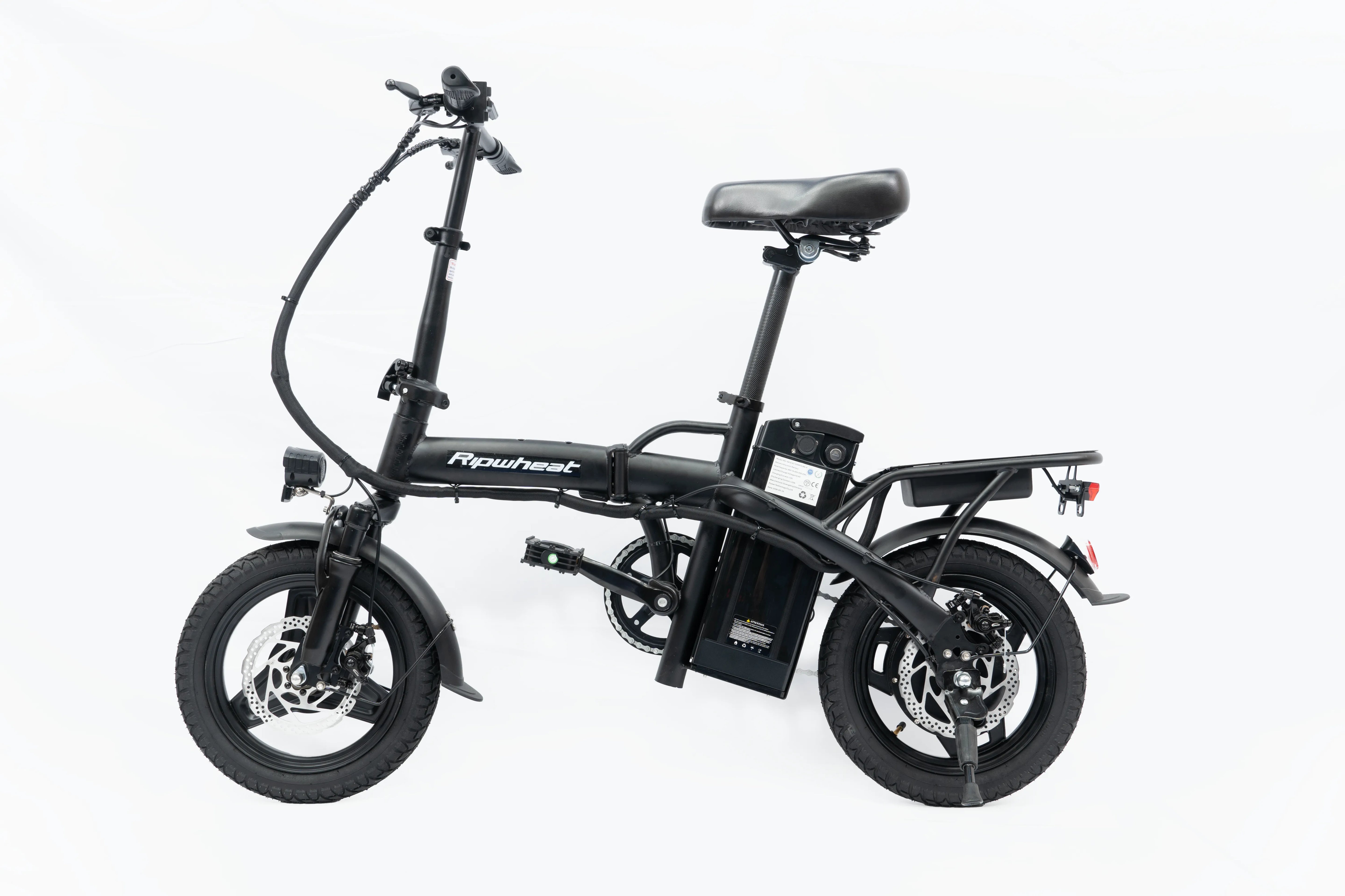 14インチ 折りたたみ電動アシスト自転車 Ripwheat T5